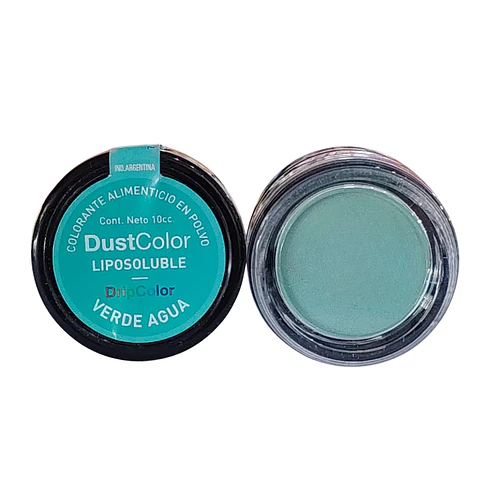 COLORANTE LIPOSOLUBLE VERDE AGUA DUSTCOLOR 4G