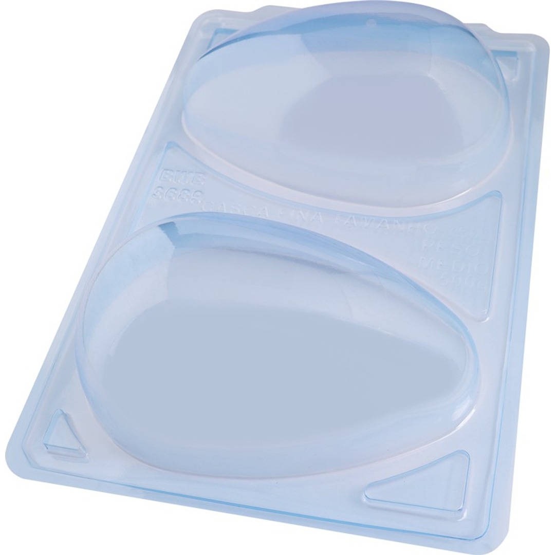 HUEVO LISO CASCARA FINA 750G - FORMA 3 PARTES SP 2