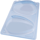 HUEVO LISO CASCARA FINA 750G - FORMA 3 PARTES SP 2