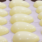 HUEVO LISO CASCARA FINA 250G - FORMA 3 PARTES SP 1