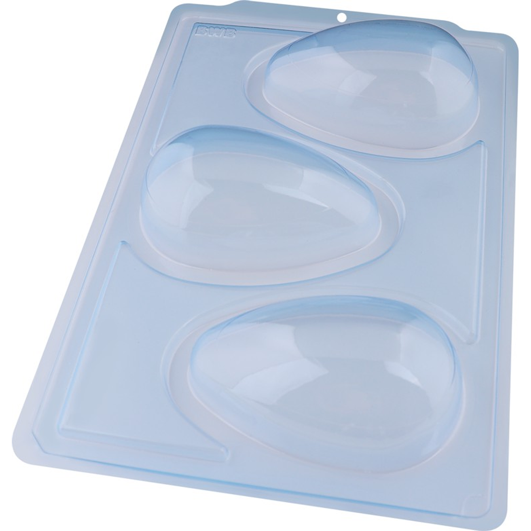 HUEVO LISO CASCARA FINA 250G - FORMA 3 PARTES SP 2