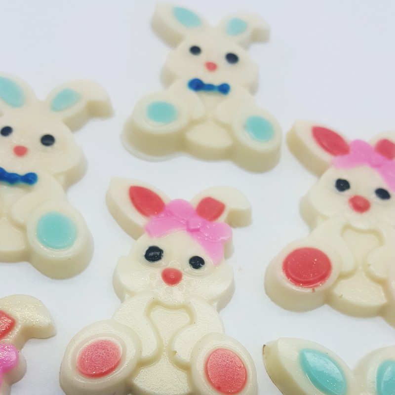 CONEJITOS DE PASCUA - FORMA SIMPLE