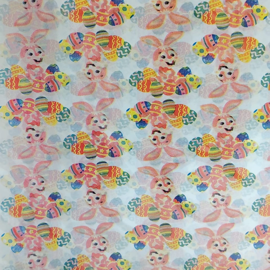 PAPEL ANTIGRASA PASCUA HUEVITO VINTAGE 100UN