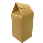 CAJA KRAFT TIPO BOLSA CON MICA  2