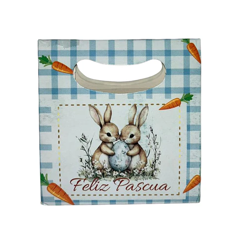 CAJA MALETA CELESTE