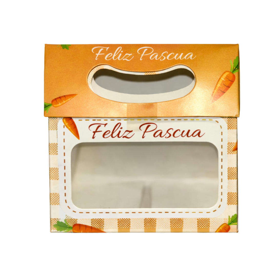 CAJA MALETA NARANJO