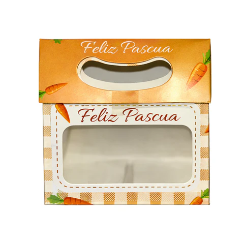 CAJA MALETA NARANJO