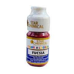 COLORANTE A LA GRASA FUCSIA STAR CHEMICAL 30 G