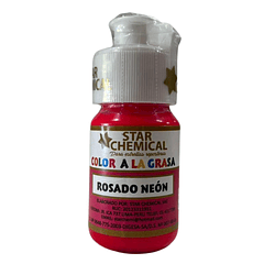 COLORANTE A LA GRASA ROSADO NEON STAR CHEMICAL 30 G