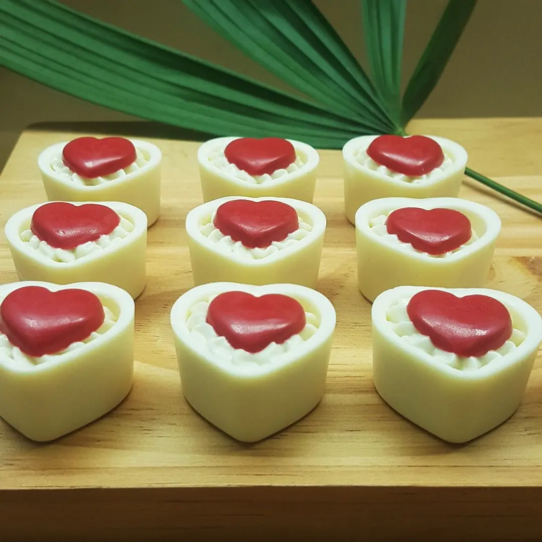 APLIQUE CORAZON PEQUEÑO - FORMA SIMPLE 3