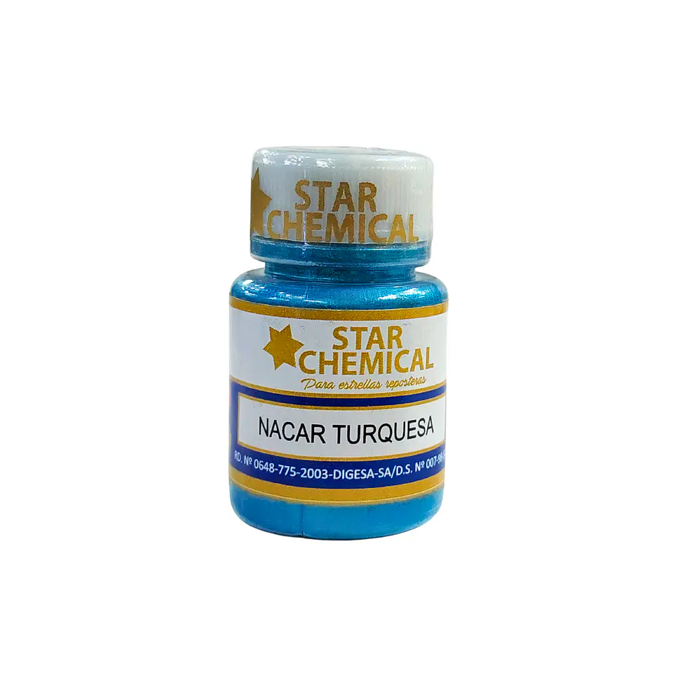 NACAR TURQUESA STAR CHEMICAL 5 G 1