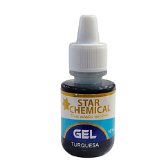 COLORANTE EN GEL TURQUESA STAR CHEMICAL 10 ML