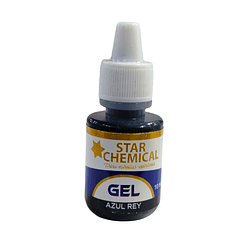 COLORANTE EN GEL AZUL REY STAR CHEMICAL 10 ML