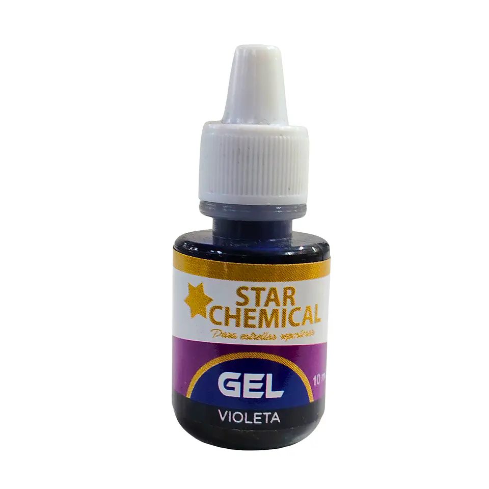 COLORANTE EN GEL VIOLETA STAR CHEMICAL 10 ML 1