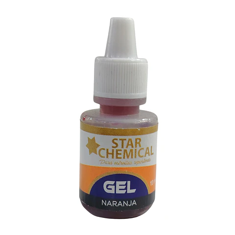 COLORANTE EN GEL NARANJA STAR CHEMICAL 10 ML