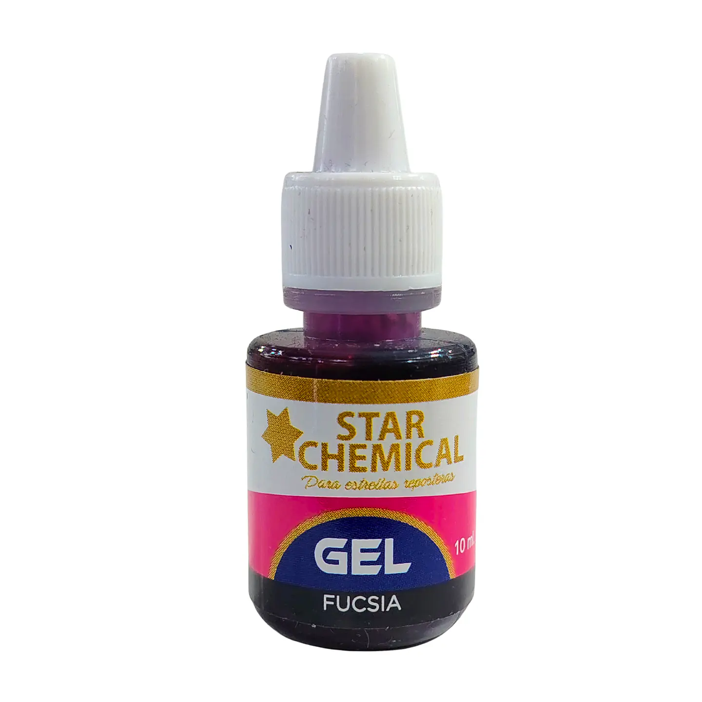 COLORANTE EN GEL FUCSIA STAR CHEMICAL 10 ML 1