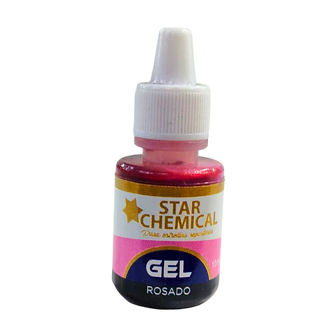 Producto COLORANTE EN GEL ROSADO STAR CHEMICAL 10 ML