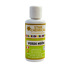 COLORANTE EN GEL VERDE NEON STAR CHEMICAL 30G 1