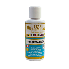 COLORANTE EN GEL TURQUESA NEON STAR CHEMICAL 30G