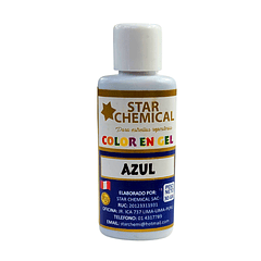 COLORANTE EN GEL AZUL STAR CHEMICAL 30G