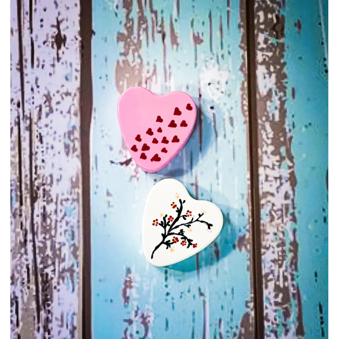 ALFAJOR PERFECTO CORAZON PEQUEÑO - FORMA 3 PARTES 1