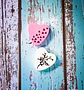 ALFAJOR PERFECTO CORAZON PEQUEÑO - FORMA 3 PARTES - Miniatura 1