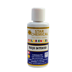 COLORANTE EN GEL ROJO INTENSO STAR CHEMICAL 30G