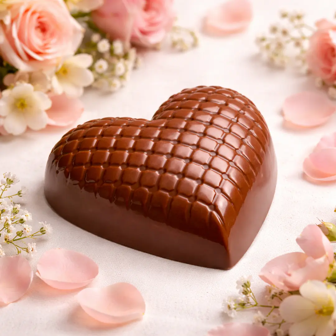 CORAZON MATELASSE - FORMA 3 PARTES 1