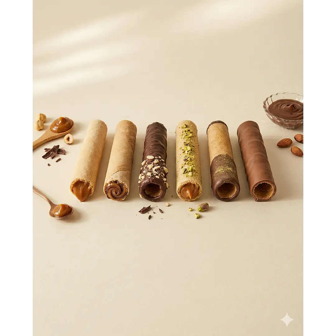 BARQUILLO PARA RELLENAR 8 CM 50 UNIDADES CONEBRIC 2