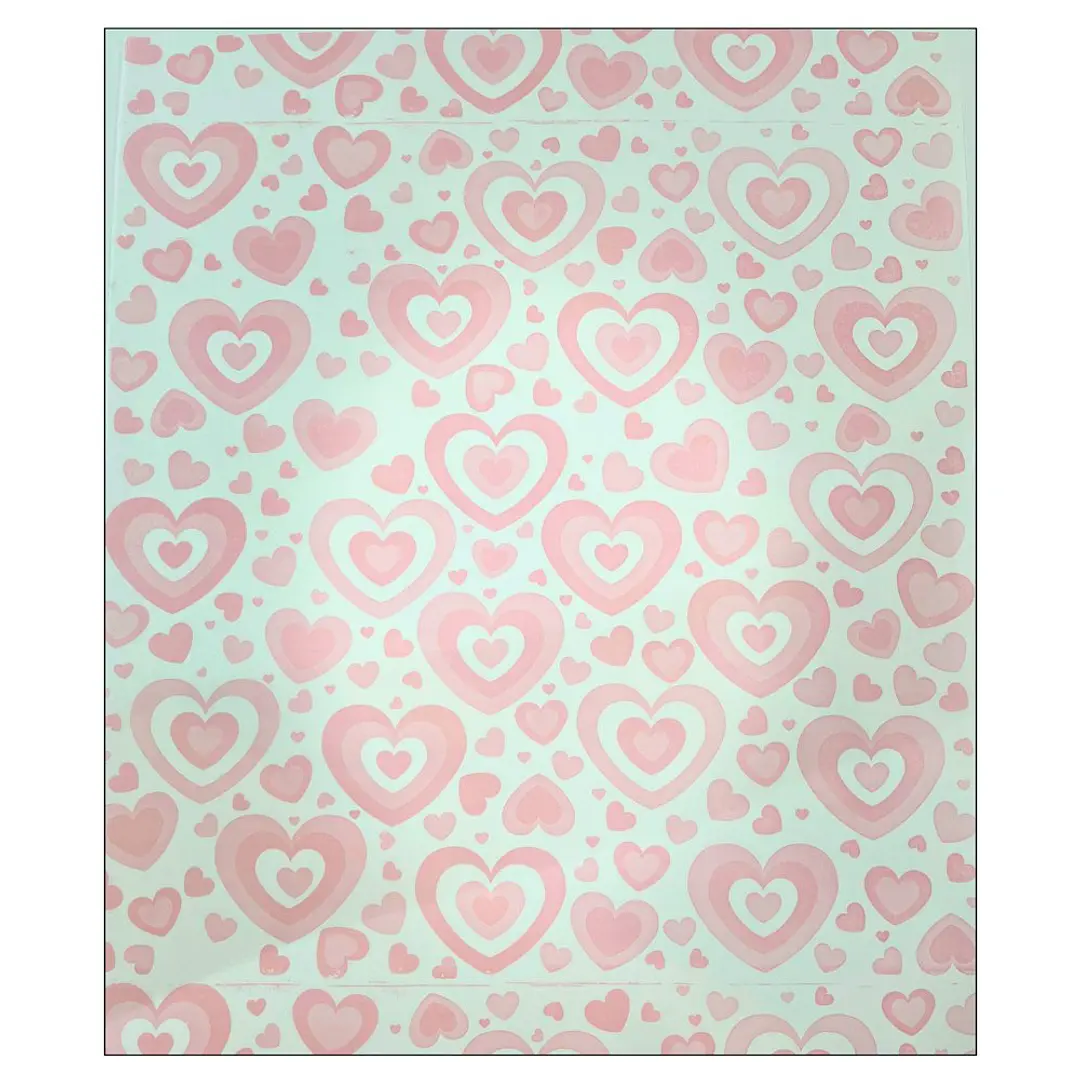 PAPEL ANTIGRASA 100 UN DISEÑO CORAZON SUPER PODEROSO