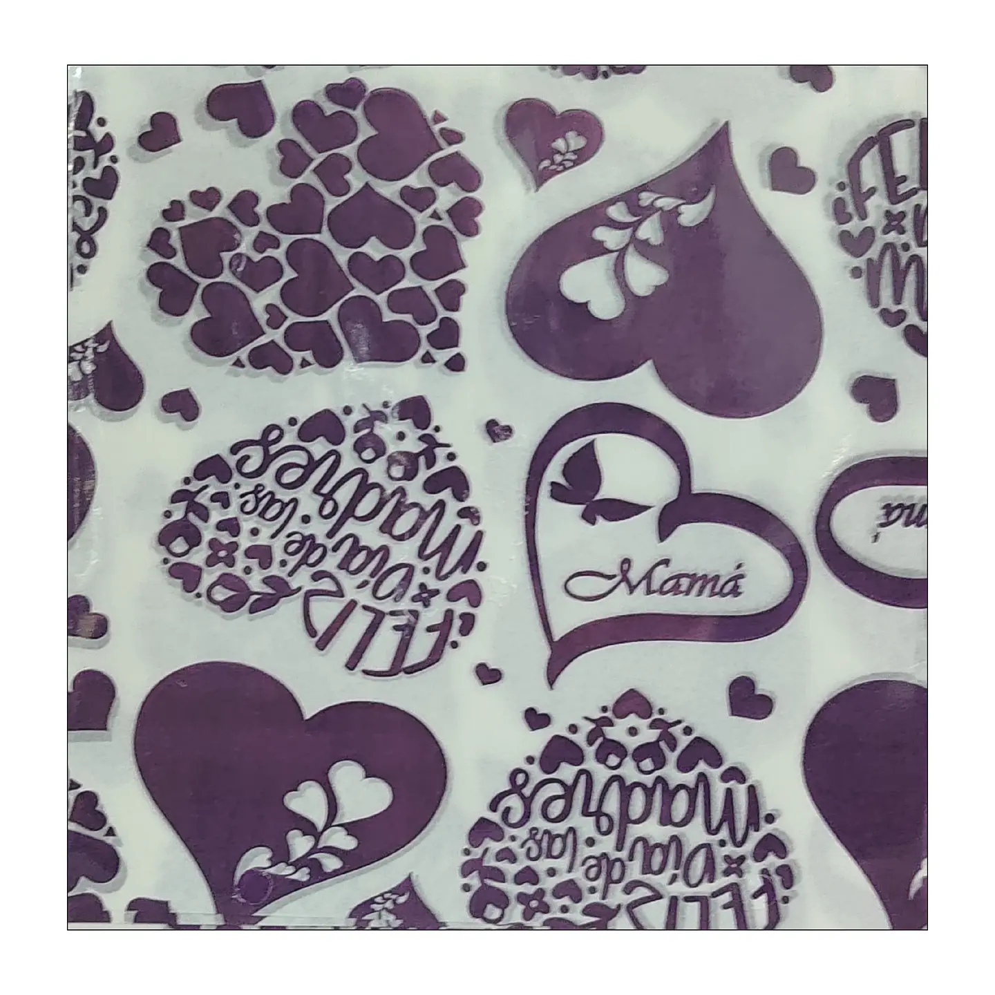 PAPEL DE ALFAJOR MADRE MORADO OSCURO 1