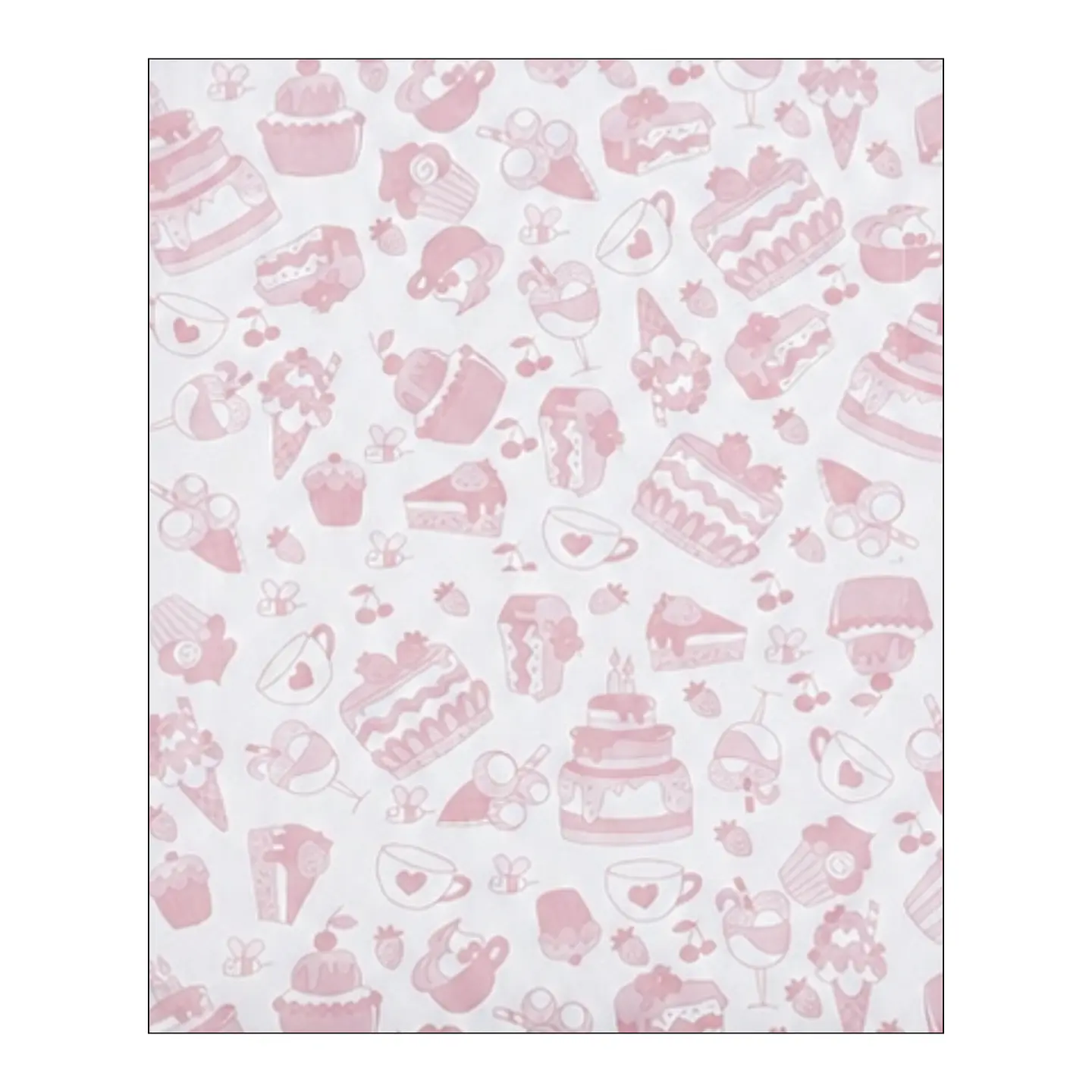 PAPEL ANTIGRASA 100UN DISEÑO PASTEL ROSADO 1