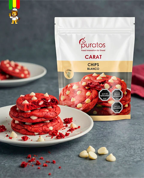 CARAT CHIPS CHOCOLATE BLANCO 500 G PURATOS