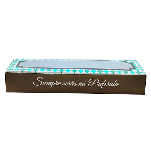 CAJA DIA DEL PADRE 3 ALFAJORES ROMBOS