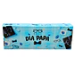 CAJA DIA DEL PADRE 3 ALFAJORES CELESTE - Miniatura 3