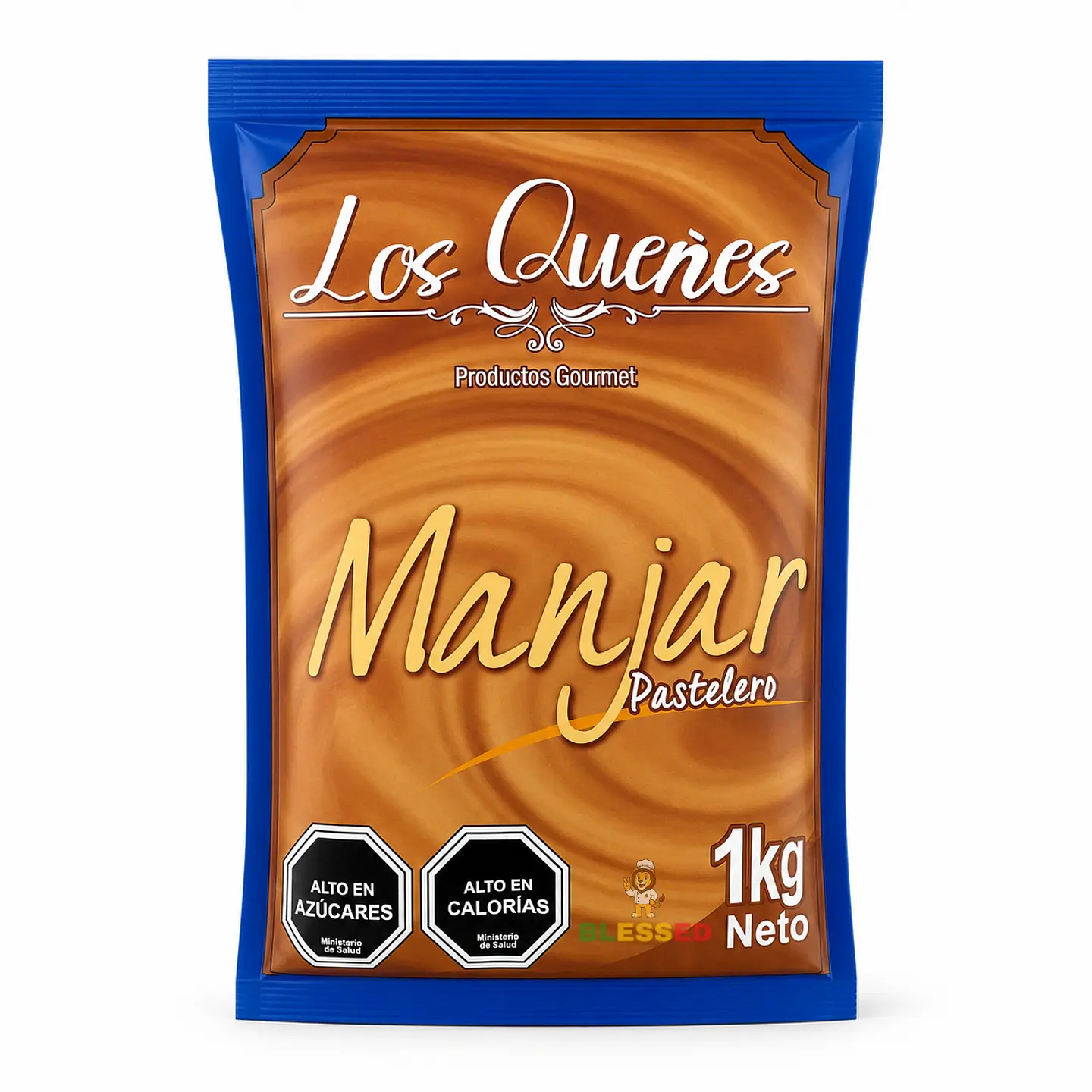 MANJAR PASTELERO LOS QUEÑES 1KG 1