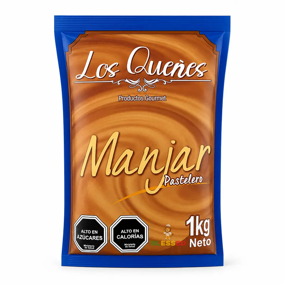 MANJAR PASTELERO LOS QUEÑES 1KG 1