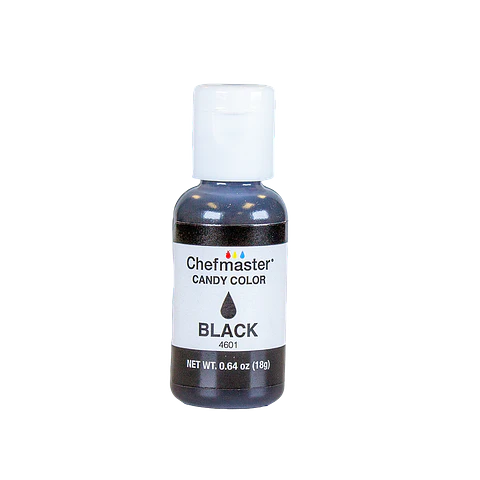 COLORANTE CANDY COLOR 18GR CHEFMASTER · BLACK