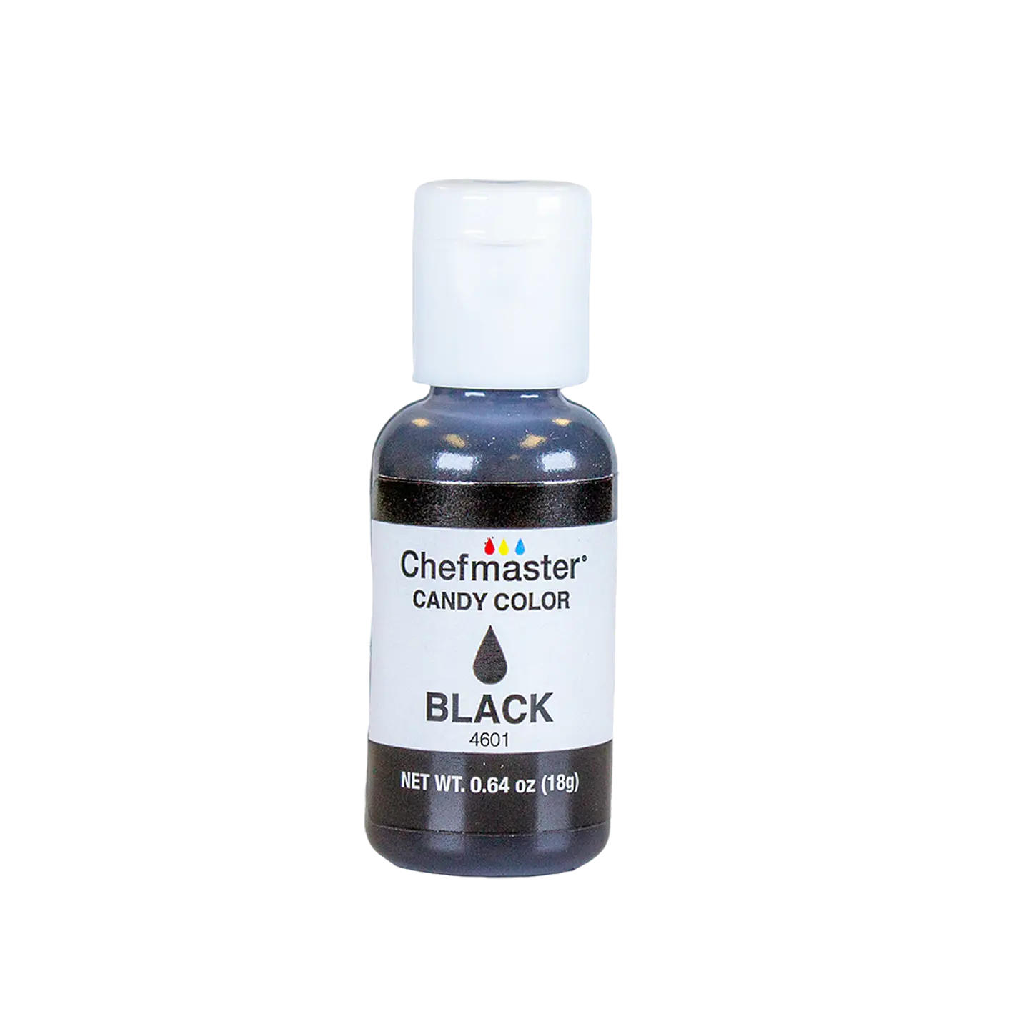 COLORANTE CANDY COLOR 18GR CHEFMASTER · BLACK 1