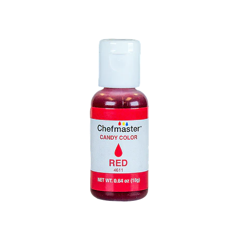 COLORANTE CANDY COLOR 18GR CHEFMASTER · RED