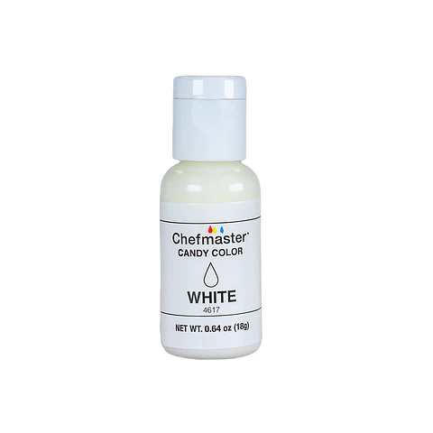 COLORANTE CANDY COLOR 18GR CHEFMASTER · WHITE