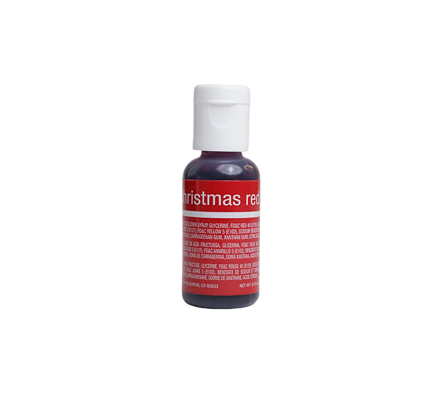 COLORANTE GEL 20GR CHEFMASTER · CHRISTMAS RED 1