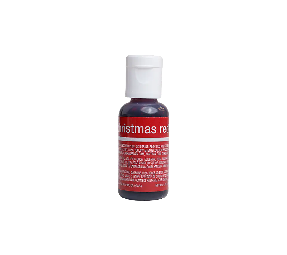 COLORANTE GEL 20GR CHEFMASTER · CHRISTMAS RED 1