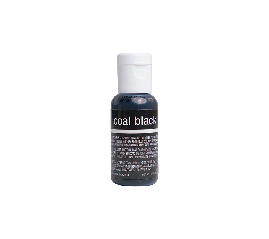 Colorante Gel Coal Black Chefmaster 20 gr. .