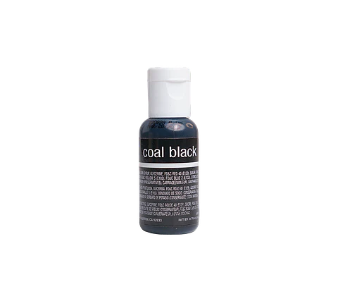 COLORANTE GEL 20GR CHEFMASTER · COAL BLACK