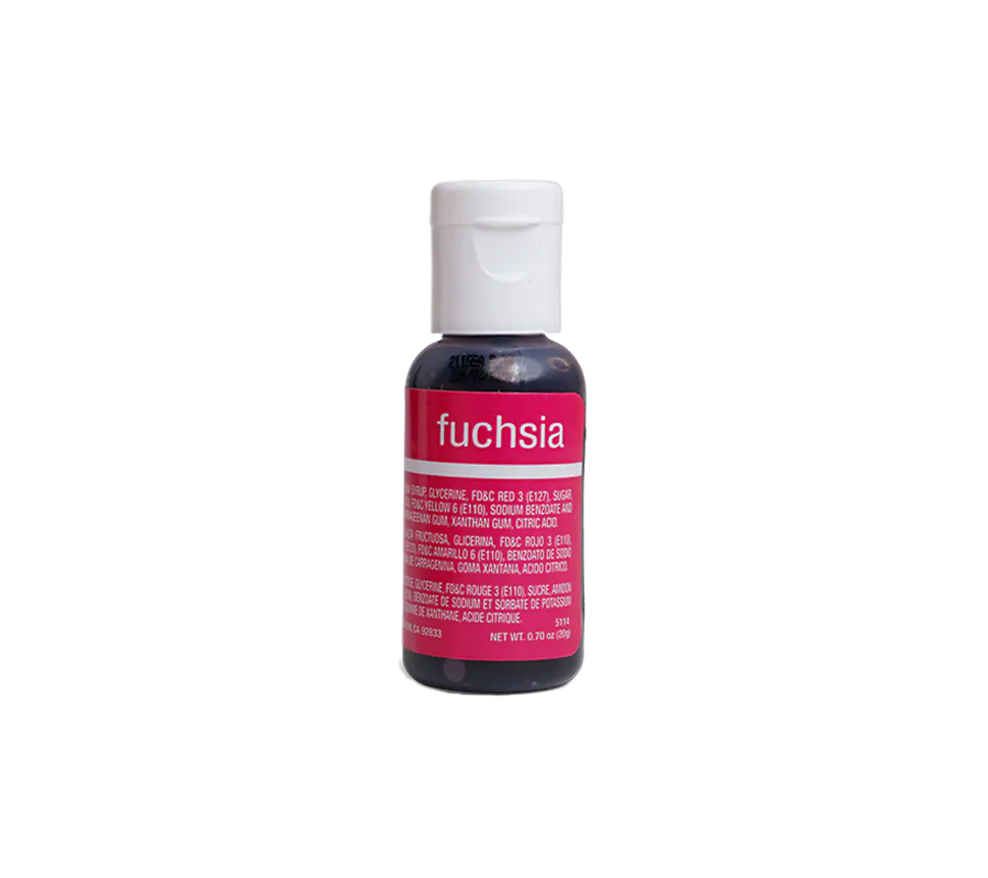 COLORANTE GEL 20GR CHEFMASTER · FUCHSIA 1