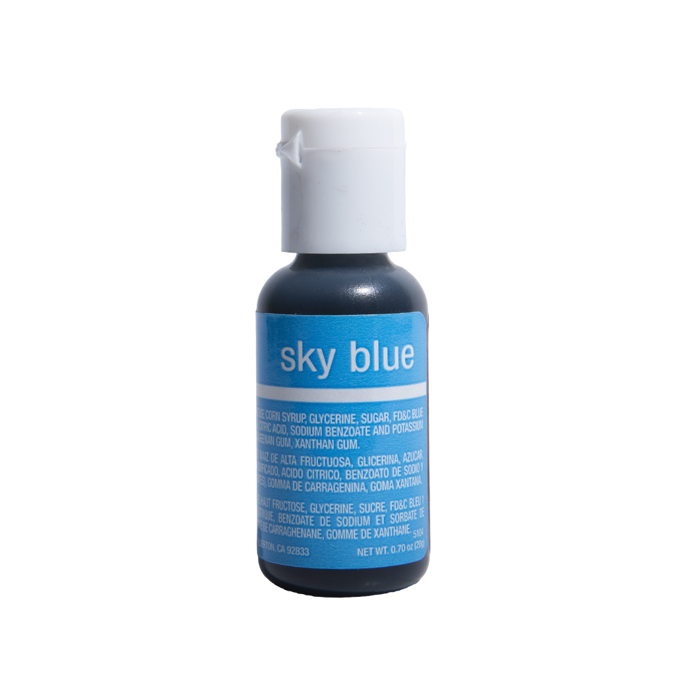 Colorante Gel Sky Blue Chefmaster 20 gr. .