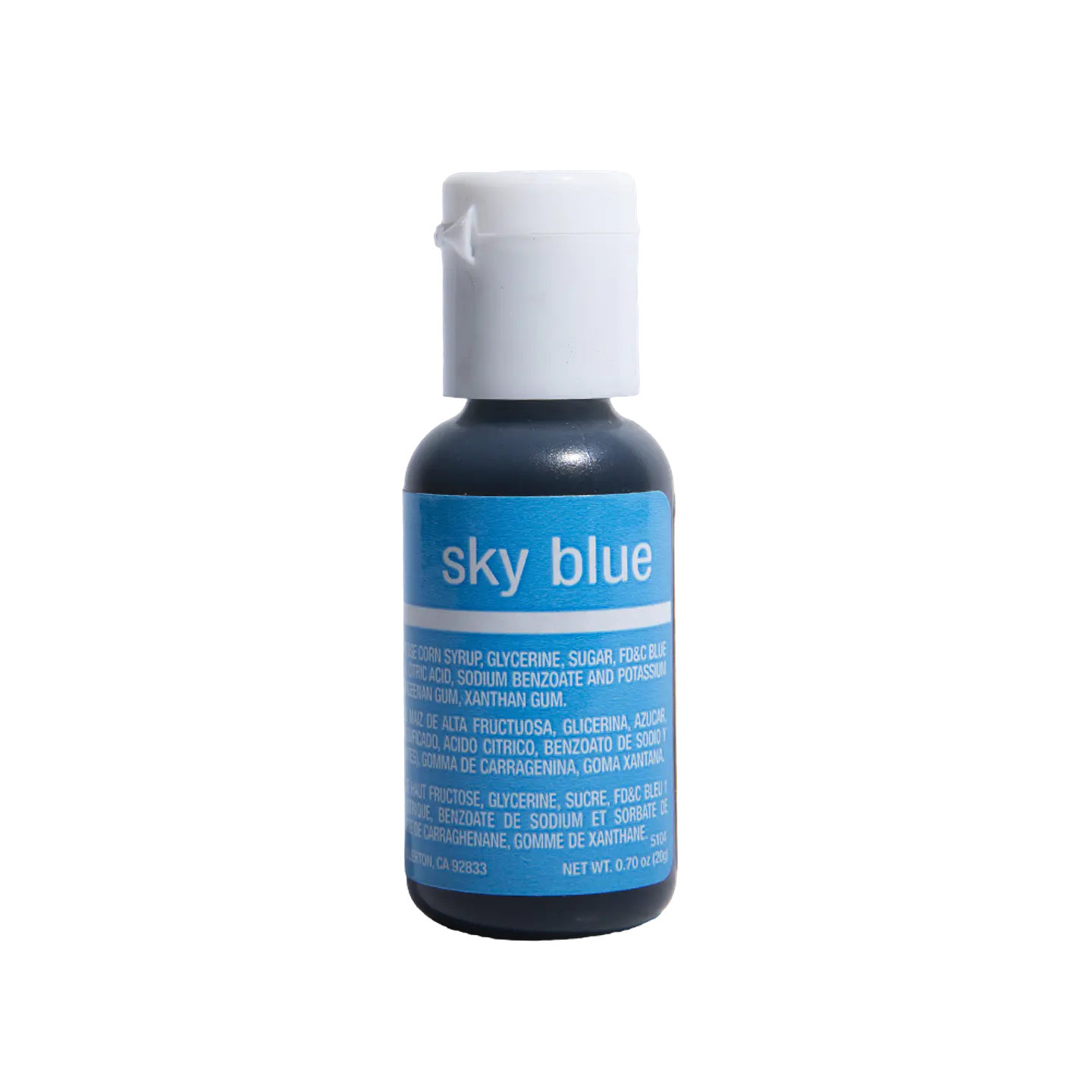COLORANTE GEL 20GR CHEFMASTER · SKY BLUE 1