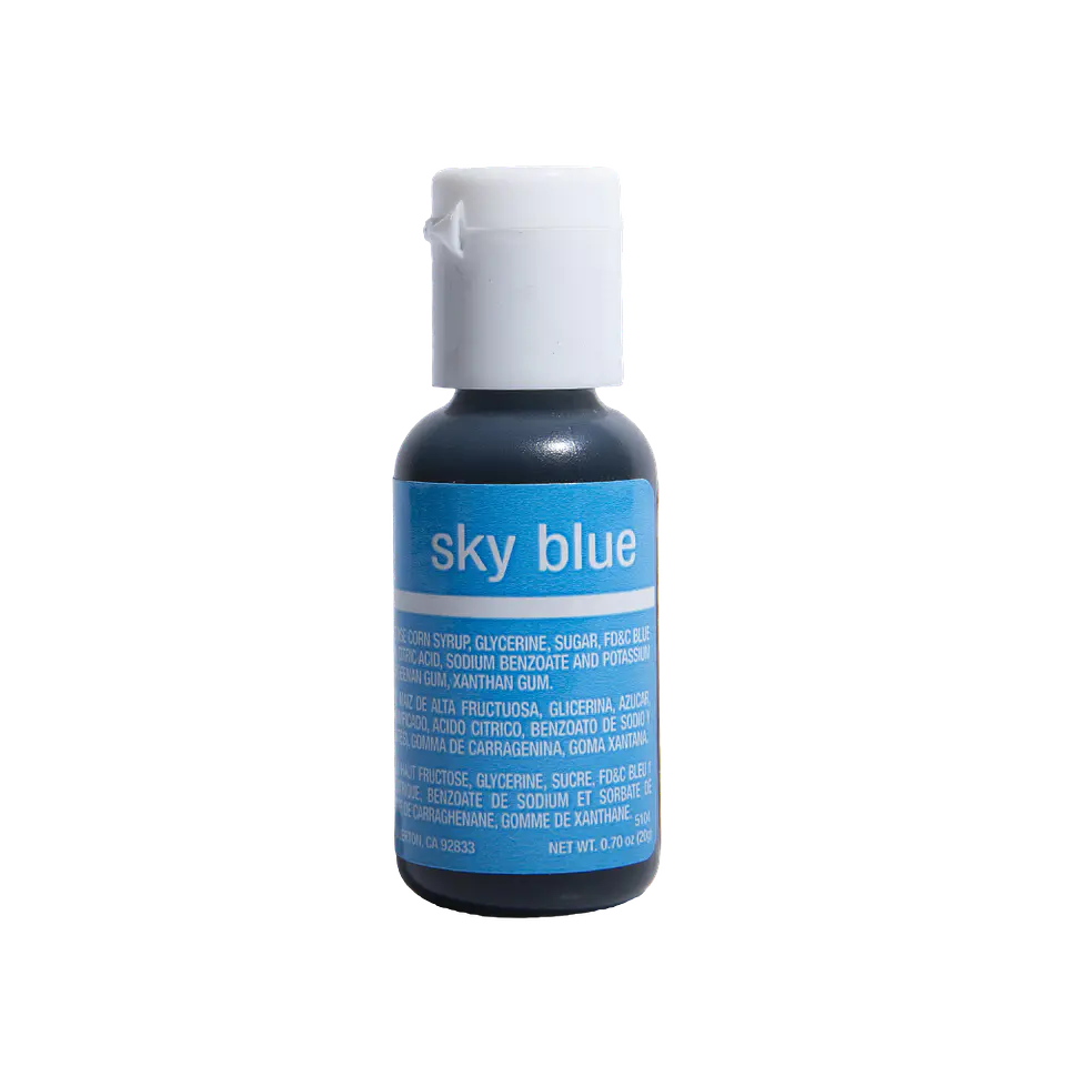 COLORANTE GEL 20GR CHEFMASTER · SKY BLUE 1