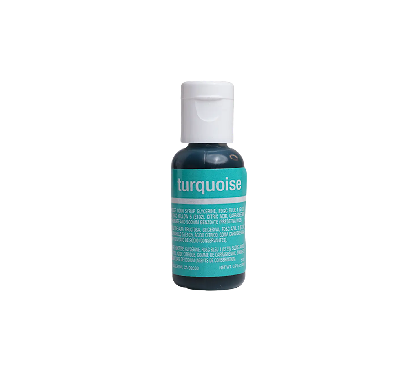 COLORANTE GEL 20GR CHEFMASTER · TURQUOISE 1